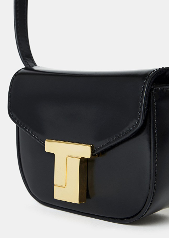 8 bis mini black leather bag Black TARA JARMON UK