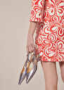 Katia pumps pumps in metallic leather Blush, Denim TARA JARMON UK