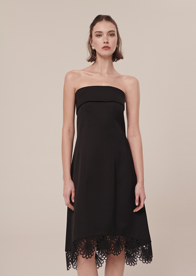 Roy Dress satin dress Black TARA JARMON UK