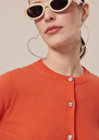 GaÃ«lle cardigan cardigan in wool and cotton Coral TARA JARMON UK
