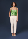 Pascal Pants cold wool pants Off-white TARA JARMON UK