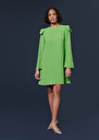 Renato Dress crepe dress Green, Nocturnal TARA JARMON UK