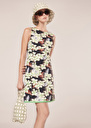 Ritza Dress flower printed dress Nocturnal TARA JARMON UK