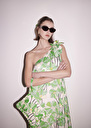 Rekia Dress floral printed dress Craie, Green TARA JARMON UK