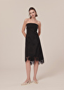 Roy Dress satin dress Black TARA JARMON UK