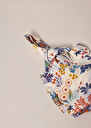 Soledad Bag flower printed soft bag Blue, Blush, Off-white TARA JARMON UK