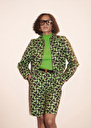 Samuel Shorts with green graphic design shorts Green TARA JARMON UK
