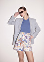 Shelby Shorts floral printed cotton shorts Blue TARA JARMON UK