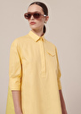 Top Tallulah poplin shirt Vanilla TARA JARMON UK