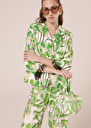 Valensole Jacket floral printed jackect Green TARA JARMON UK