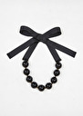 Black necklace Bella Black TARA JARMON UK