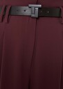 Bis brown smooth leather belt 8 bis Chocolate TARA JARMON UK