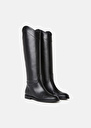 Black leather boots Kayleigh Black, Chocolate TARA JARMON UK