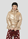 Golden down jacket Dina Champagne TARA JARMON UK