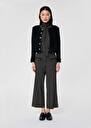 Black compact knit cardigan Guest Black, Night TARA JARMON UK