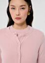 Old pink cashmere cardigan Giudo Almond, Blush, Lemon yellow, Night, Old pink TARA JARMON UK