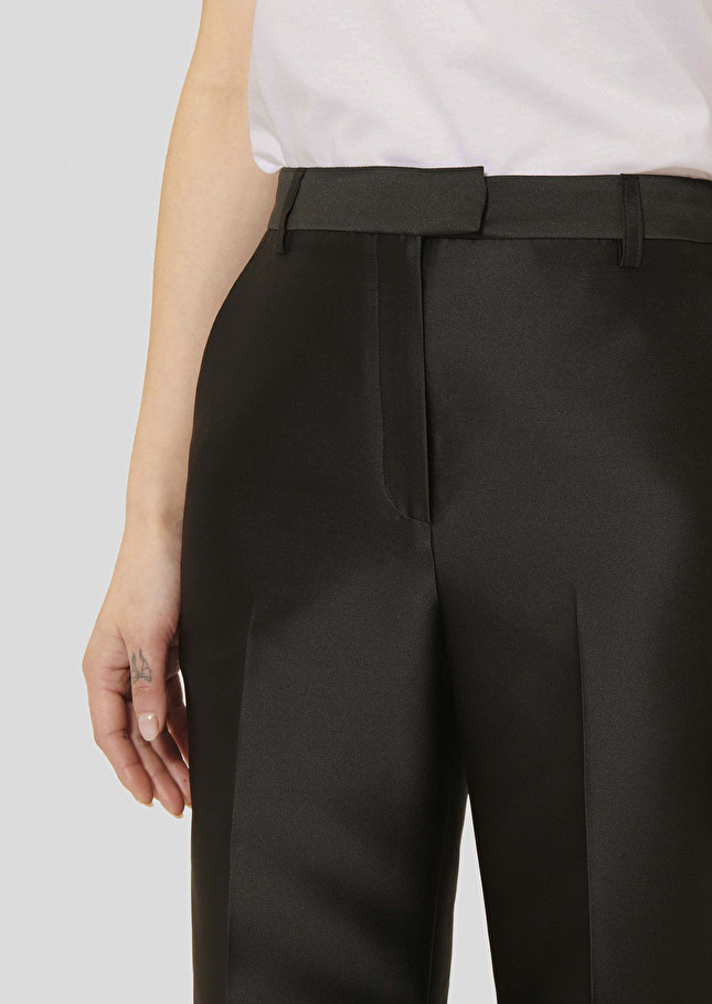Black satin pants Pitt Black TARA JARMON UK