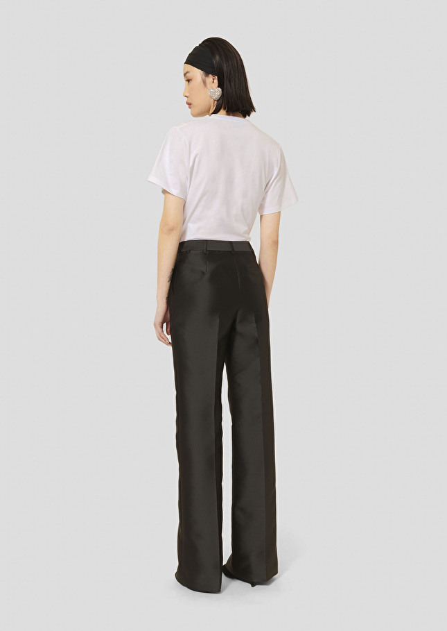 Black satin pants Pitt Black TARA JARMON UK
