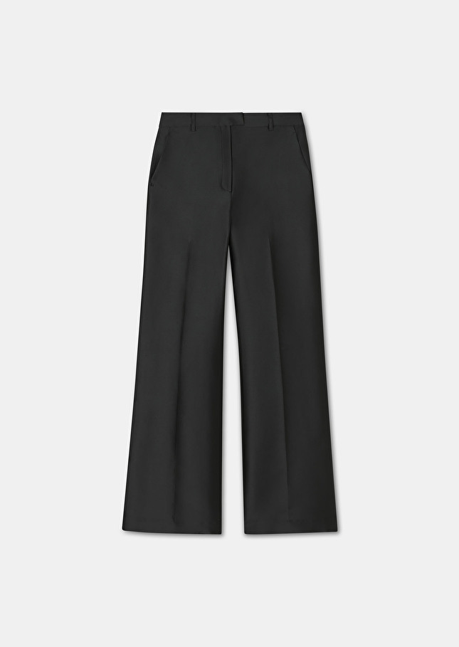 Black satin pants Pitt Black TARA JARMON UK