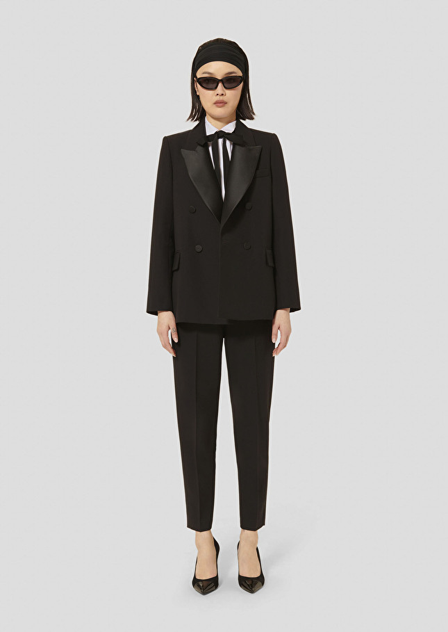 Black suit jacket Valson Black TARA JARMON UK