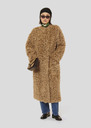 Brown sheepskin coat Marlon Nut brown TARA JARMON UK