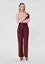 Burgundy crepe pants Pia Burgundy, Green TARA JARMON UK