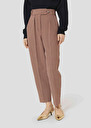 Burgundy houndstooth pants Paseo Burgundy TARA JARMON UK