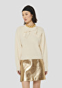 Ecru wool sweater Phoebe Night, Off-white TARA JARMON UK
