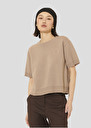 Brown merino wool sweater Pamelia Almond, Green, Nut brown TARA JARMON UK