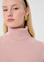 Old pink cashmere cardigan Palia Almond, Blush, Gray grey, Green, Lemon yellow, Night, Old pink TARA JARMON UK