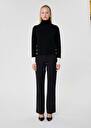 Black wool sweater Prague Black TARA JARMON UK