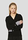 Black sweater in merinos wool Primrose Black TARA JARMON UK
