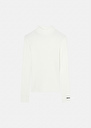 Ecru ribbed sweater Prudie Night, Off-white TARA JARMON UK