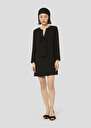 Black crepe dress Rhonda Black TARA JARMON UK