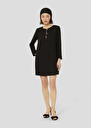 Black crepe dress Rosario Black TARA JARMON UK