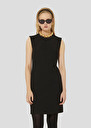 Black crepe dress Rohane Black, Nut brown TARA JARMON UK
