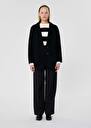 Black double-faced jacket Virgo Black TARA JARMON UK