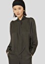 Black polka-dot shirt Candy Cactus, Charcoal, Chocolate TARA JARMON UK