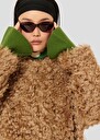 Green wool gloves Alma Cactus TARA JARMON UK