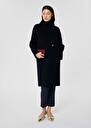 Midnight blue double-faced coat Mafalda Night TARA JARMON UK