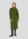 Green double-faced wool coat Mara Cactus, Fig TARA JARMON UK