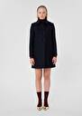 Midnight blue caban coat Madeline Black, Cactus, Garnet, Gray grey, Lemon yellow, Night TARA JARMON UK