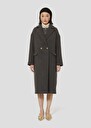 Grey caban coat Milo Gray grey TARA JARMON UK
