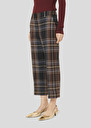 Midnight blue tartan pants Piper Night TARA JARMON UK