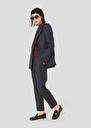 Midnight blue flannel pants Philippa Night TARA JARMON UK