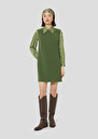 Green crepe dress Rinaldie Cactus TARA JARMON UK