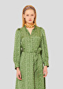 Green with white polka dots dress Rivoltina Cactus, Chocolate TARA JARMON UK