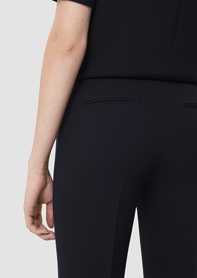 Papillon midnight blue double canvas pants Night TARA JARMON UK
