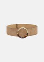 Lauren belt Brown velvet Grey, Nut brown, Old pink TARA JARMON UK