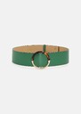 Lauren belt leather green Lime tree TARA JARMON UK